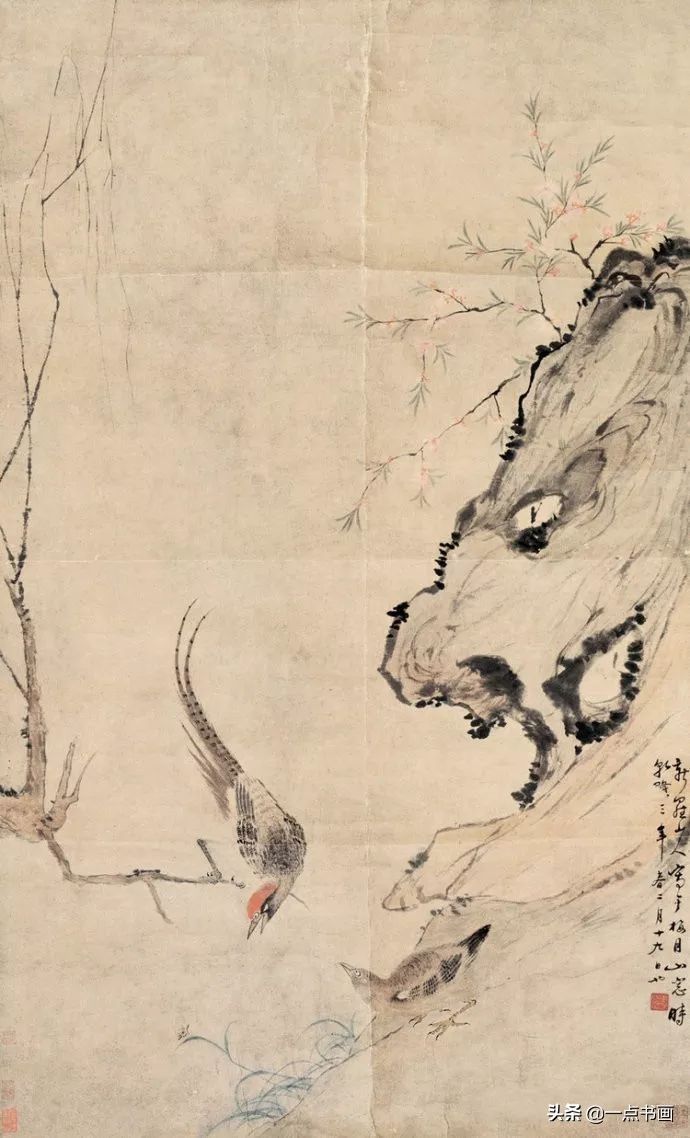 草虫&华岩的花鸟画,独辟蹊径,令人耳目一新