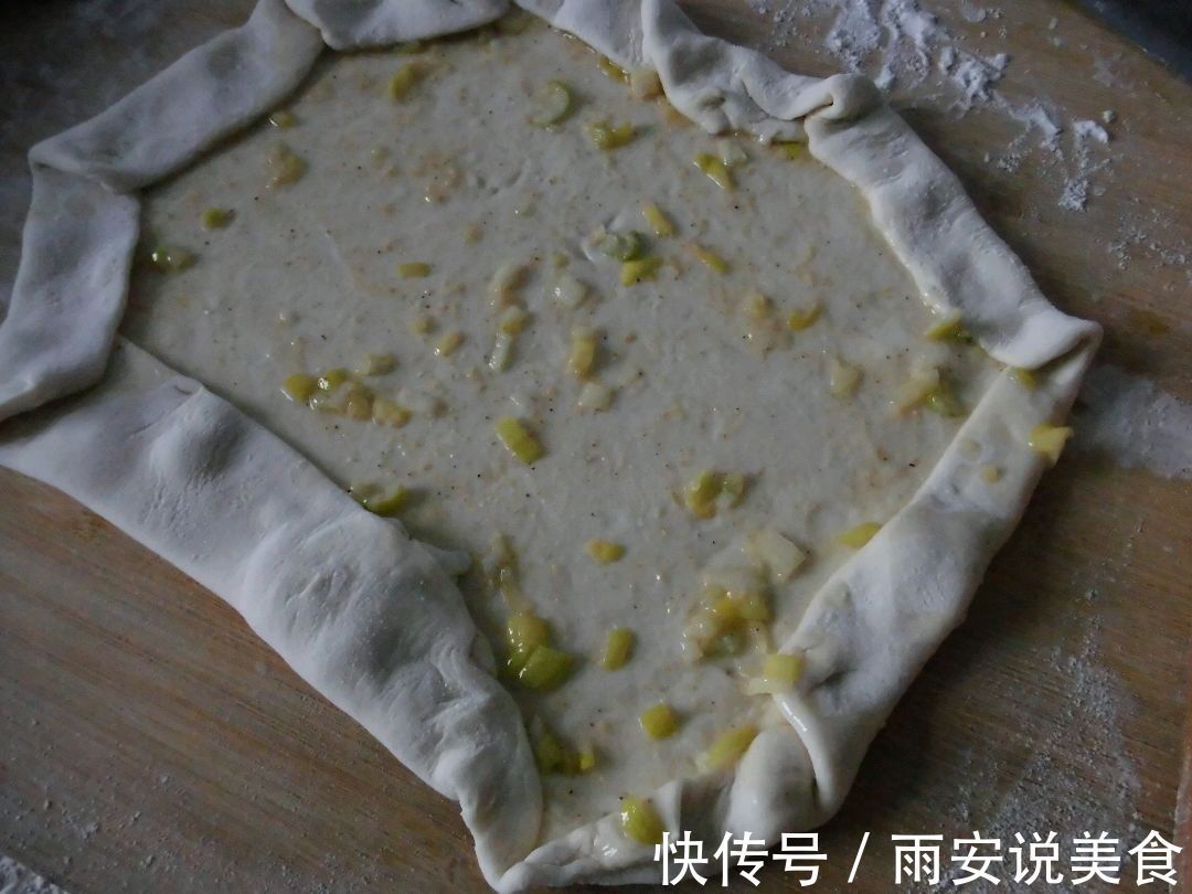 千层葱油薄饼家庭做法,美味好吃,营养健康