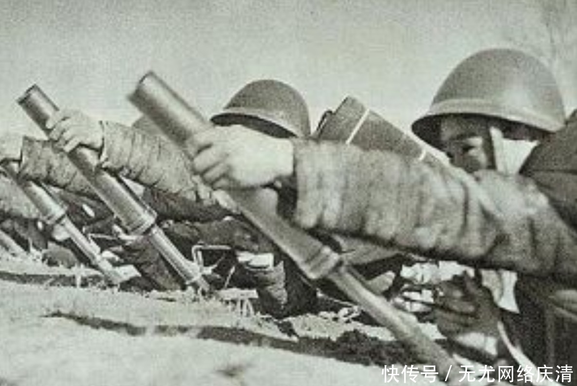 美军|二战美军缴获日军掷弹筒,不知正确使用方法,抵大腿开火震断骨头