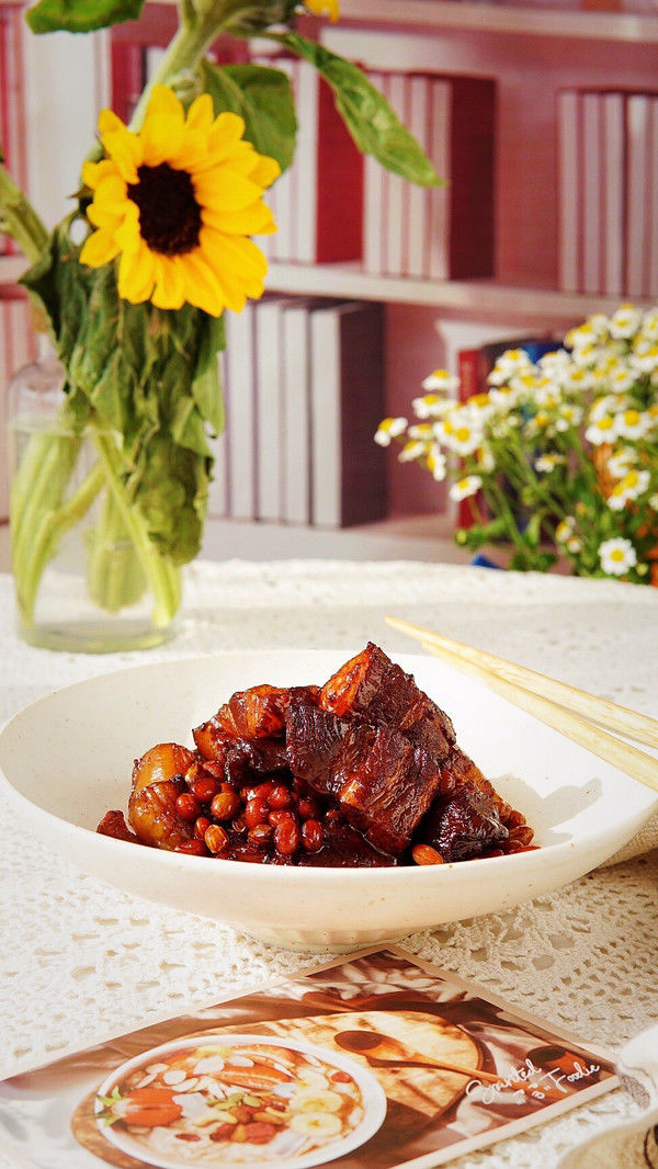 年夜饭|五花肉焖黄豆