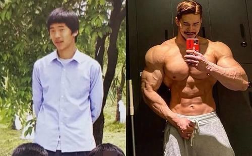 背部|获得过中国健体大赛亚军,肌肉太强了,女友心目中的男神