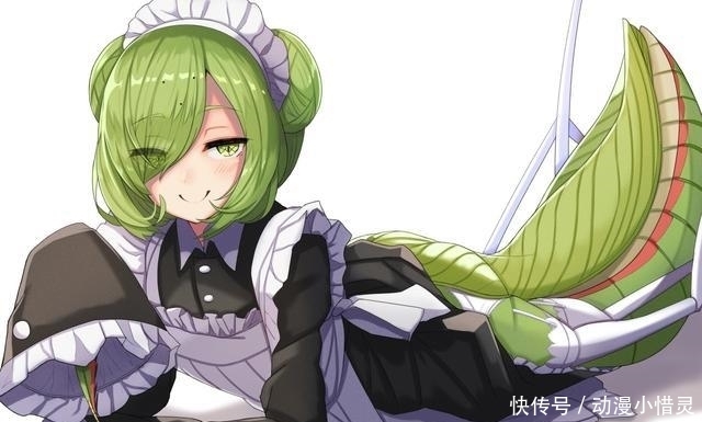 蜈蚣也能变美少女?这位画师口味太硬核,不过仔细看还挺可爱