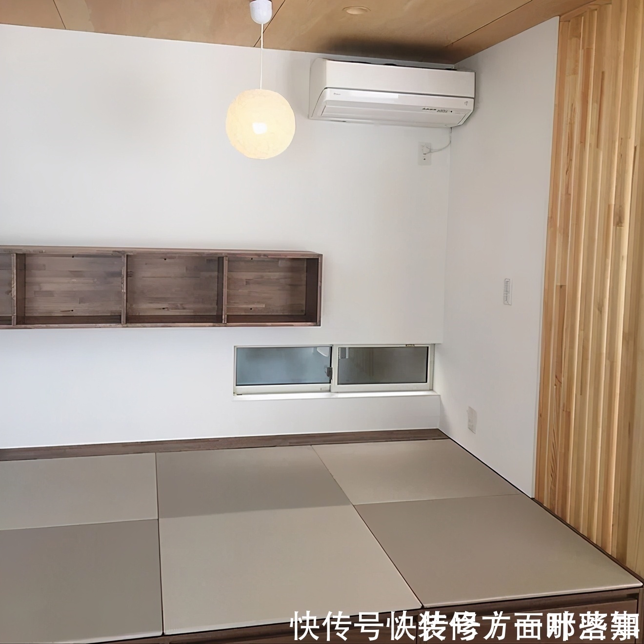 榻榻米|还是日本人更会省空间,楼梯下打榻榻米下沉做书房,实用性翻了2倍不止