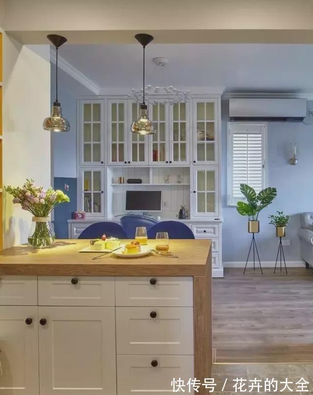 储物|70平米小户型,全屋简洁清爽又雅致,到处都打满了柜子,储物超强