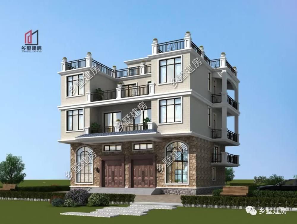 建好|占地140平也能建好双拼,既能互相照顾又能有足够的私人空间