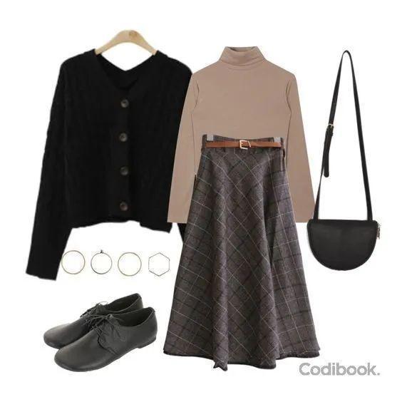 本周穿什么|秋冬50套高级色搭配套路,谁穿谁好看