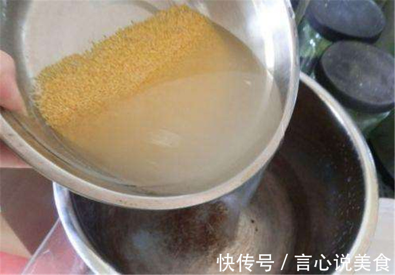 小米粥不好喝早餐店老板秘诀教给你，味道清香出米油
