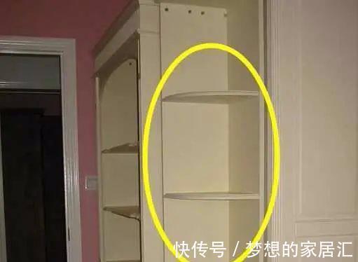 半圆角|别再听信衣柜装半圆角，没用几年就淘汰了，搞卫生都麻烦