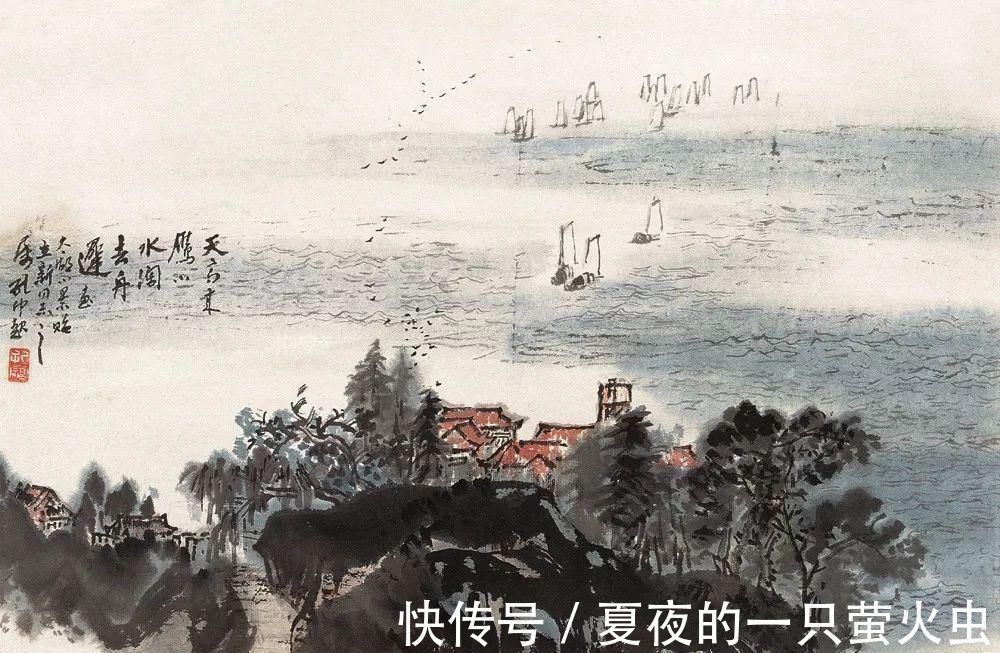 浙江潮|胸有万水千山，自然云生水起——孔仲起山水画欣赏