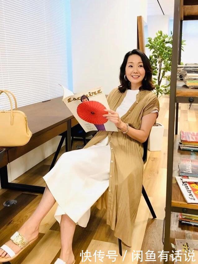 时髦|50岁胖女人才不是“黄脸婆”，学日本阿姨这样穿，简简单单也时髦