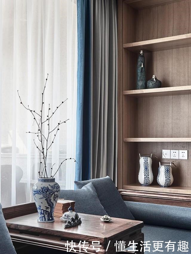 有一种诗意,叫做中国式,170㎡新中式禅意设计!