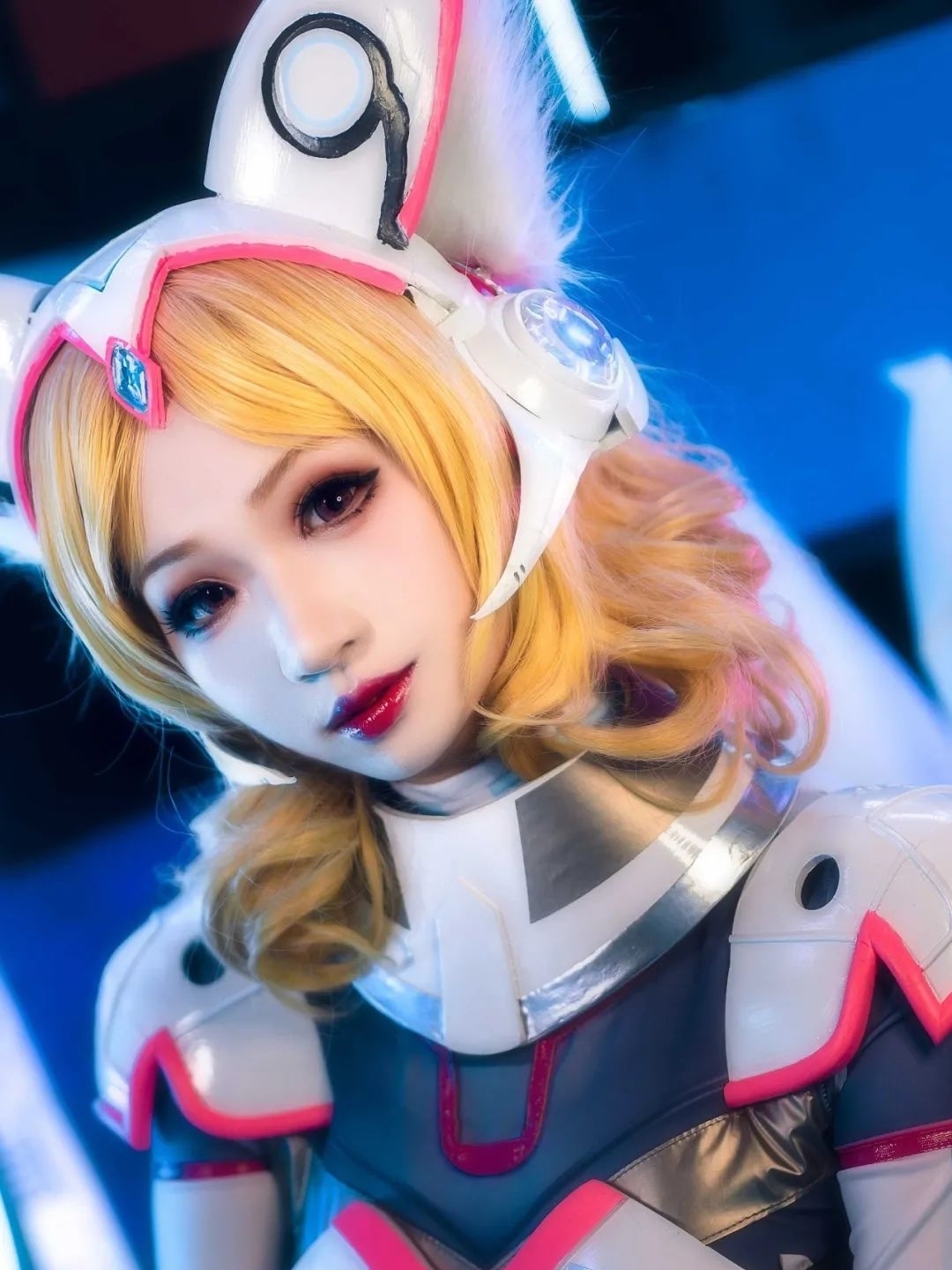 妲己|cos:王者荣耀妲己机甲小助理cos正片@海沫