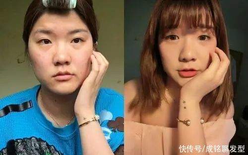 头皮|脸圆脸大的女生避开四类发型，试试万能刘海+外增高，巨显脸小