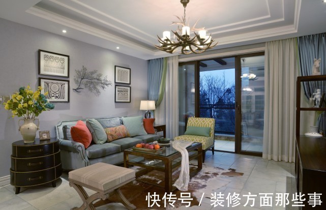 家具|132平现代风四居室,深色设计做旧设计很有复古的美感