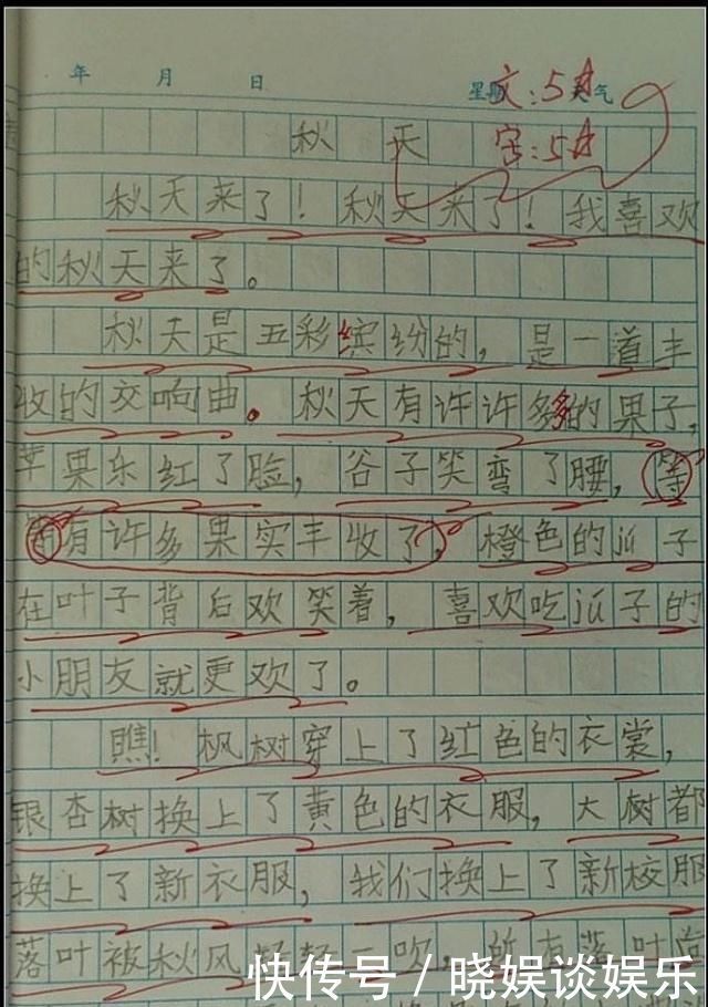 比喻|前方高能5名“天才”小学生的奇葩作文，笑到你脸疼