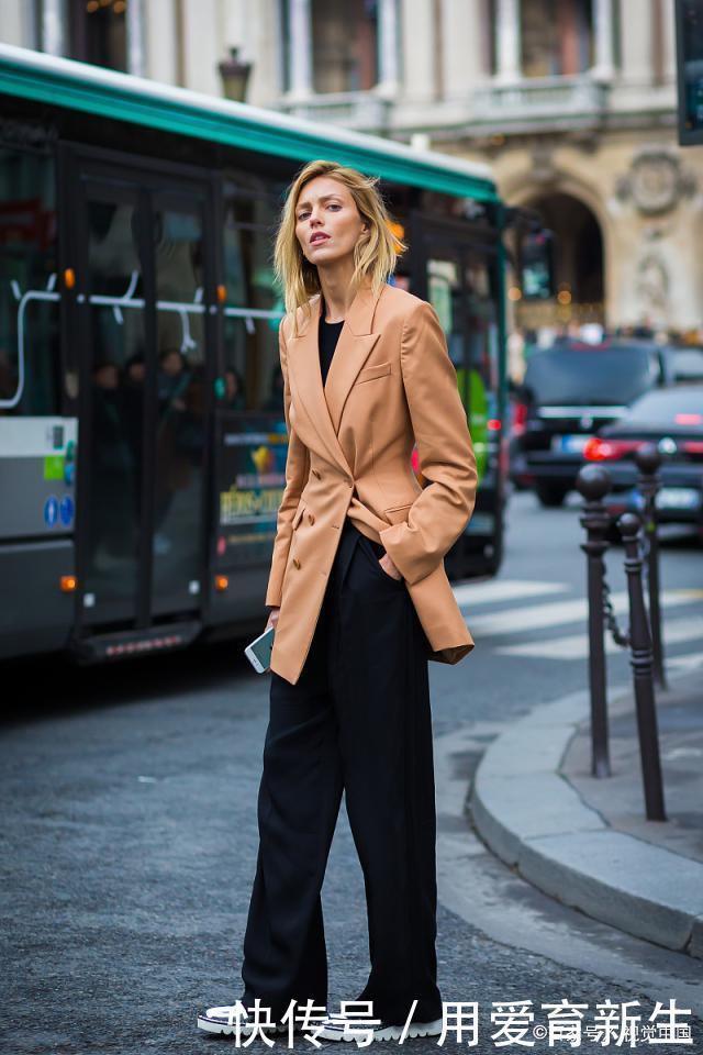 秋冬想靠“西装”穿出彩,这三种搭配一定要会,保暖时髦特显气质