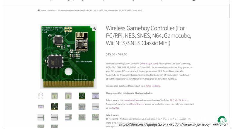 seb国外大神改造 Game Boy 掌机，使其能够连 Wi-Fi 上网