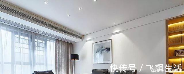 居室|130平三居室，全屋大白墙，原木色柜子，简约极了，客厅最大气