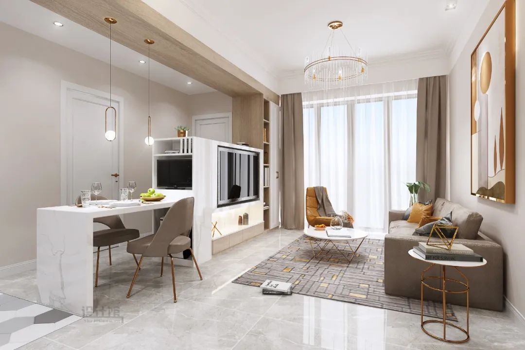 装修|电视墙设计,要不要对称处理?不对称的话,电视墙如何设计?