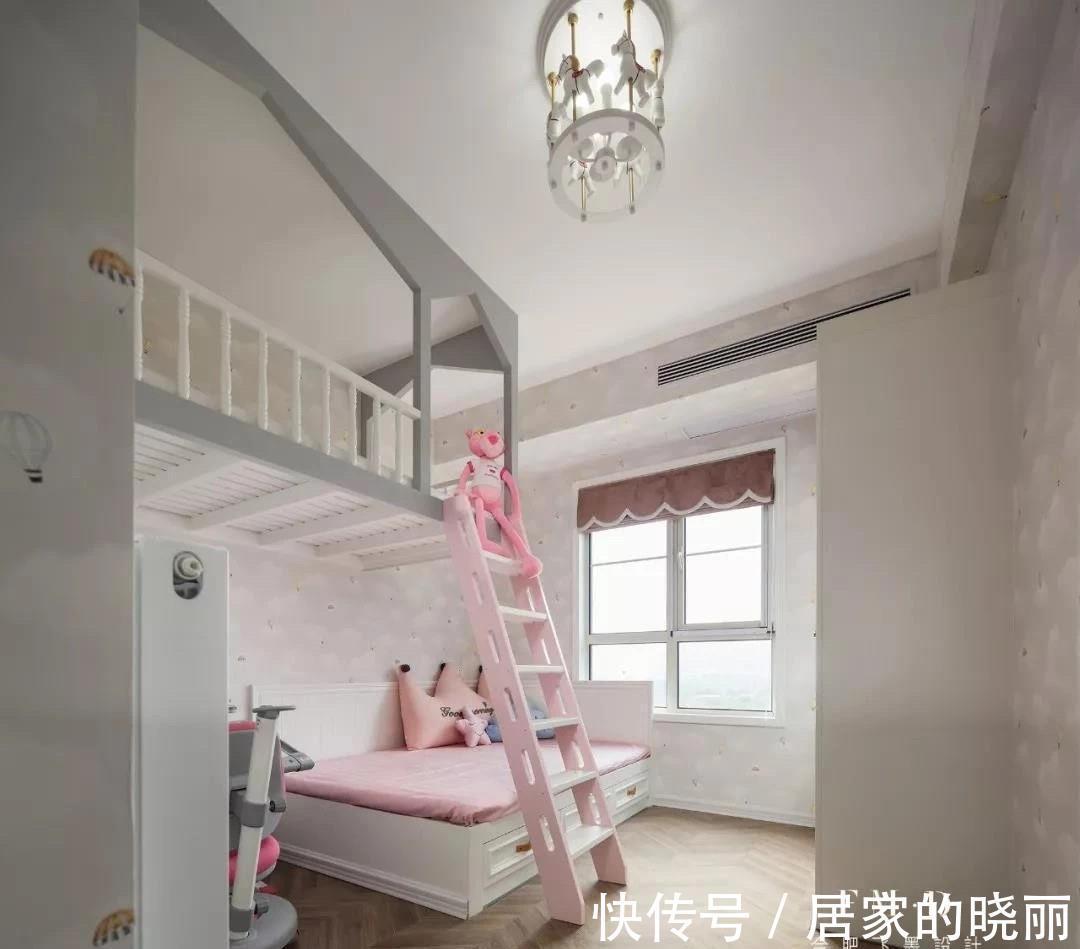 上下铺|儿童房的10种“扩容术”,用简单方法把家变大变舒适,需要的拿去
