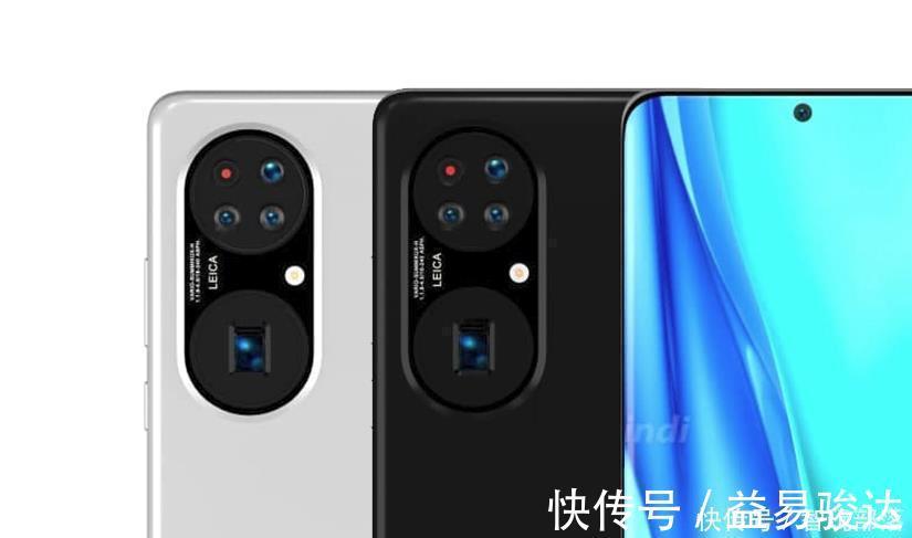 后置|华为P50 Pro+新渲染图曝光：后置双圆环+四摄镜头布局