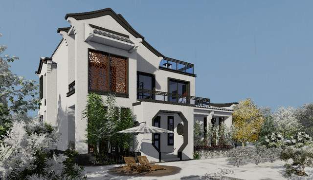 小别墅|这几套农村二层小别墅,经济适用布局好,高端又实用