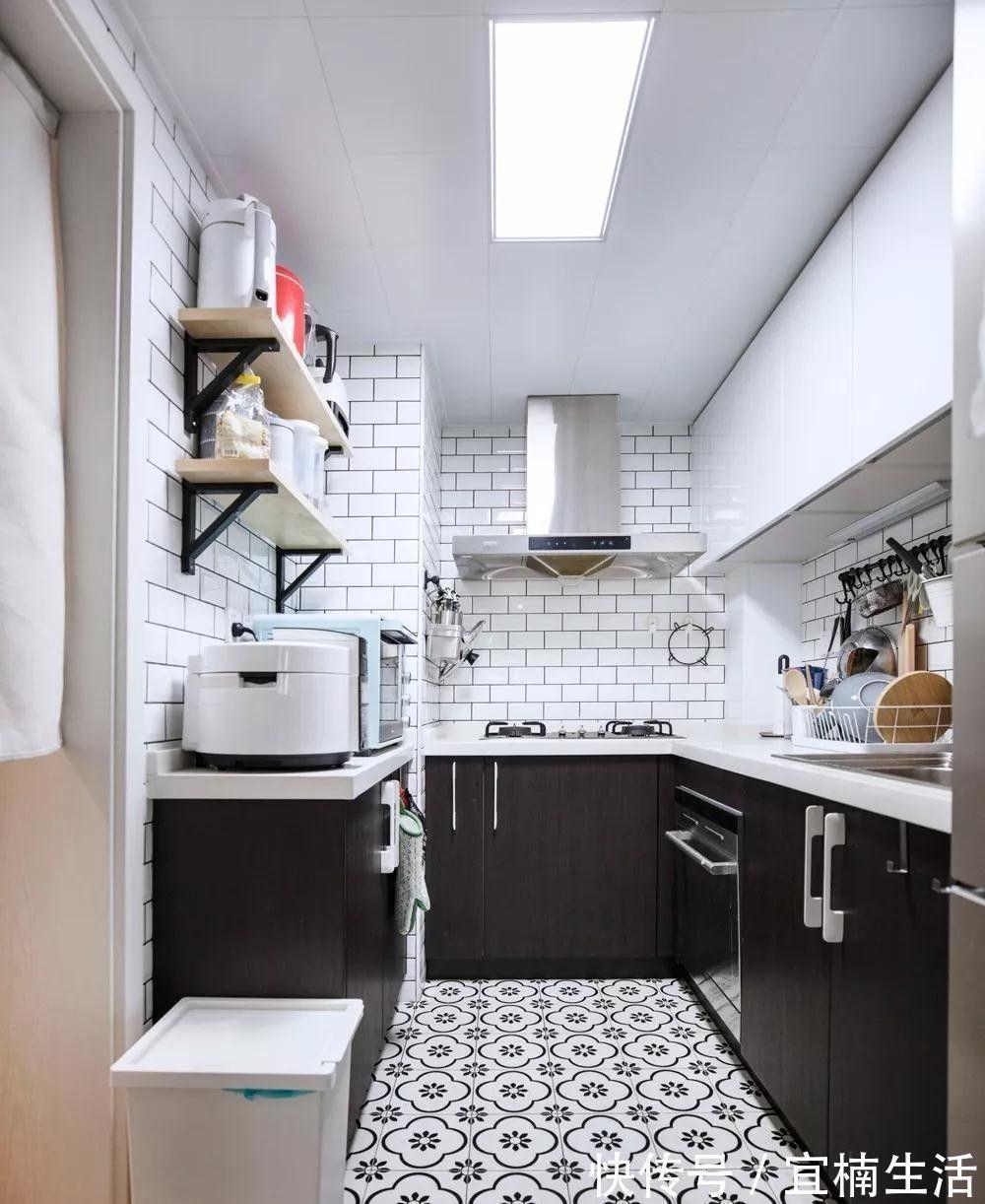 地柜|这是我见过用起来“最顺手”的厨房布局,再买房建议照着装,干货