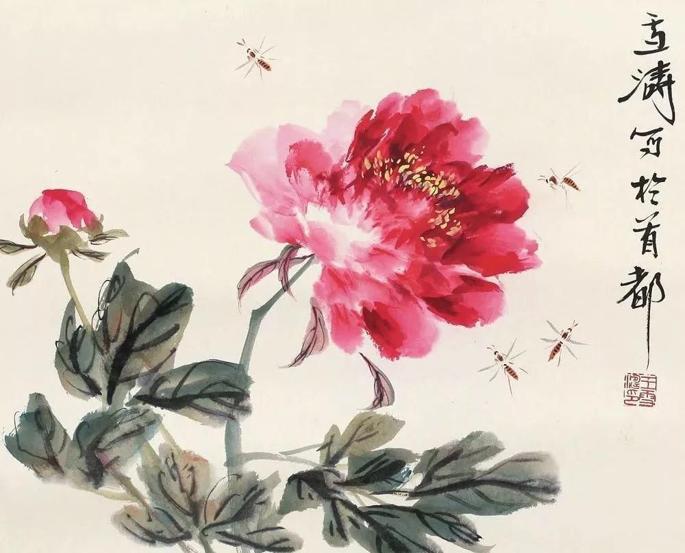 花鸟画|写意花鸟画初学者不要一味追求笔墨!!!