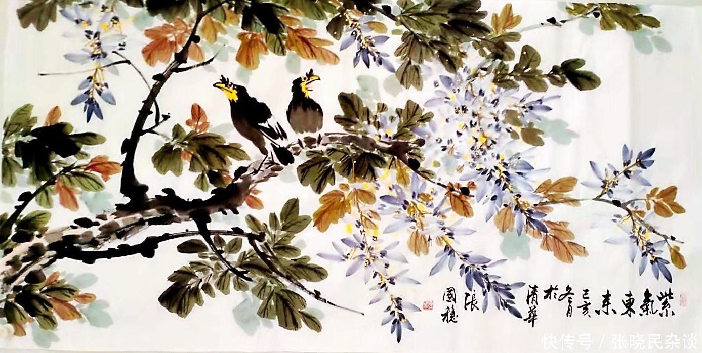 张国|张国稳 写意花鸟画3