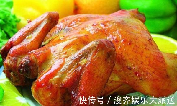 烤鸡不用去大商场买,在家自己做,香酥美味,全家人都爱吃