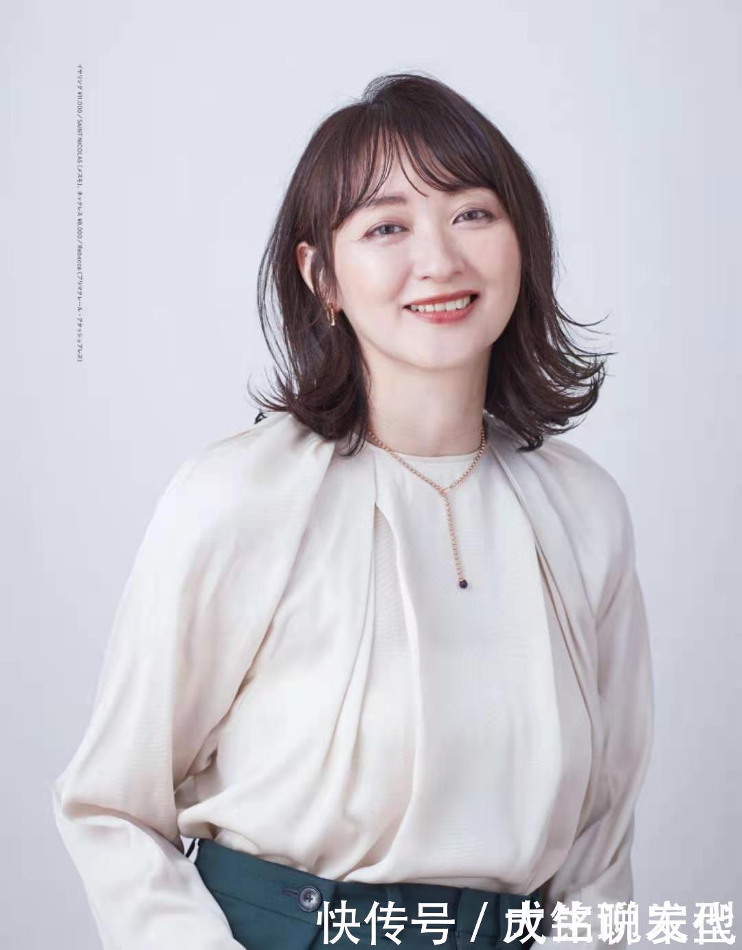 刘海|四五十岁女人烫什么发型洋气减龄?端庄大气的搭肩烫,时髦有气质