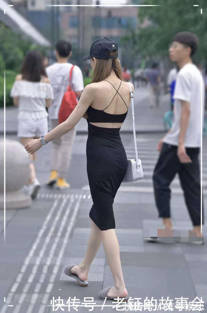 亮点|紧身吊带裙，展现玲珑曲线，美背设计成亮点！