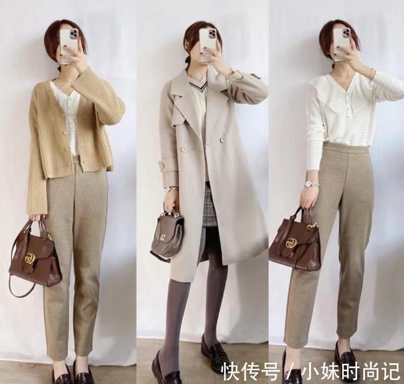 时髦|今年流行一种穿搭,叫“薄外套+裤裙”,时髦又显高,很适合小个子