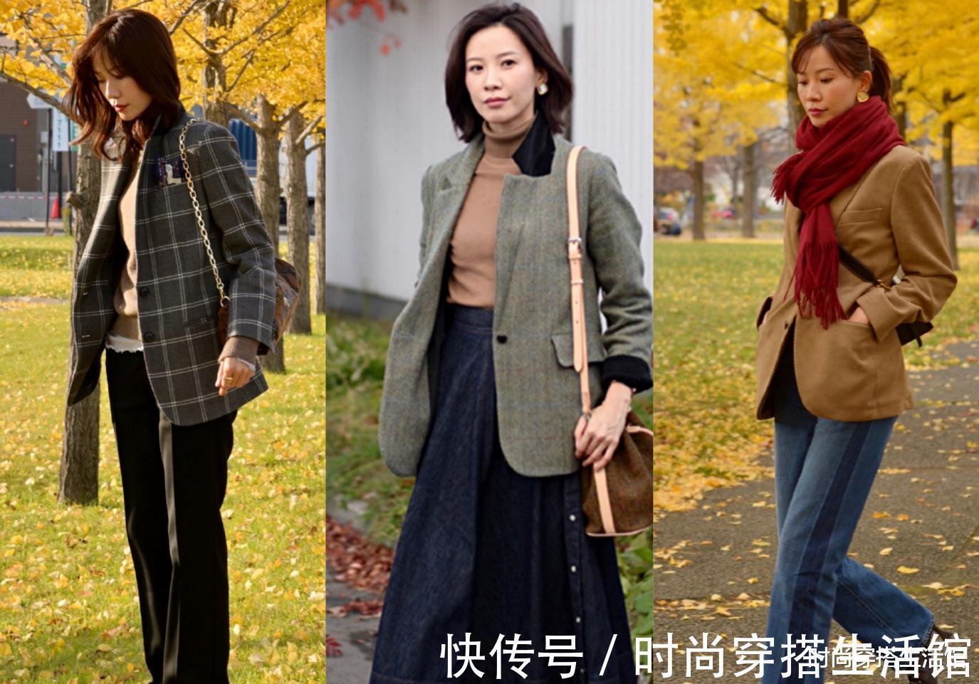 色系|越简单越高级!40、50岁的女人这样穿,清新减龄又显气质,太美了