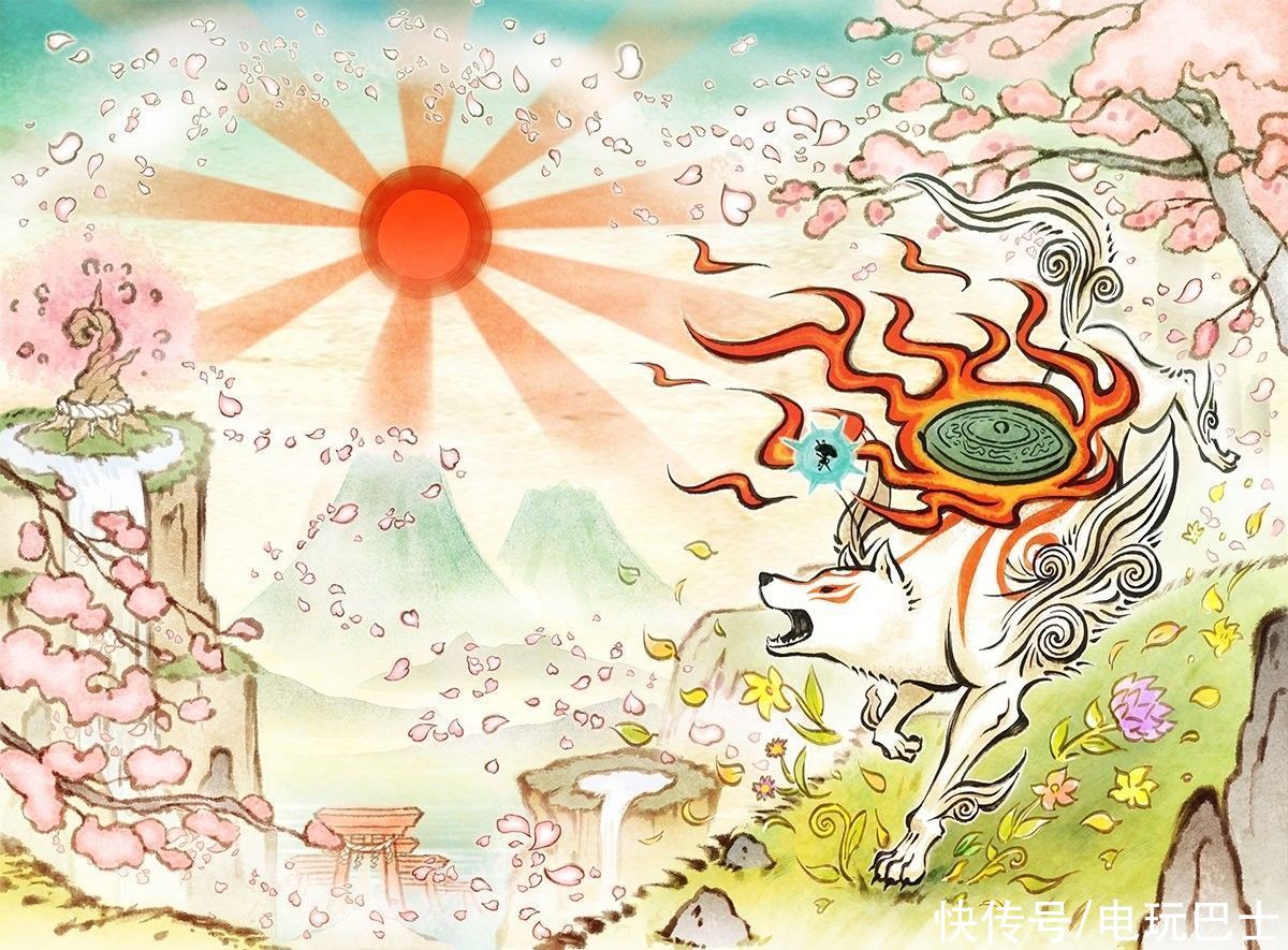 卡普空發布 大神 15周年賀圖浮世繪風精美畫面 中國熱點