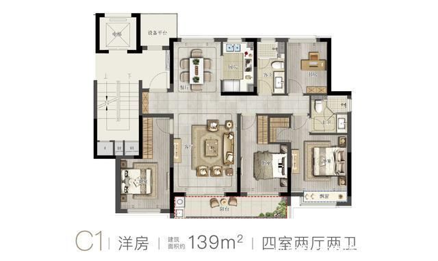 玄关|原来，这就是完美户型该具备的十大特质!
