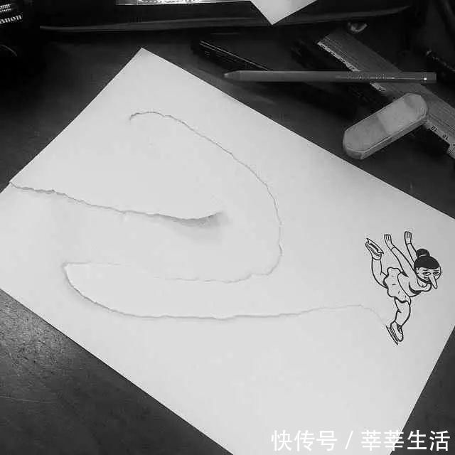 A4#歪果仁脑洞大开,把一张A4纸玩成这样,进来膜拜!!