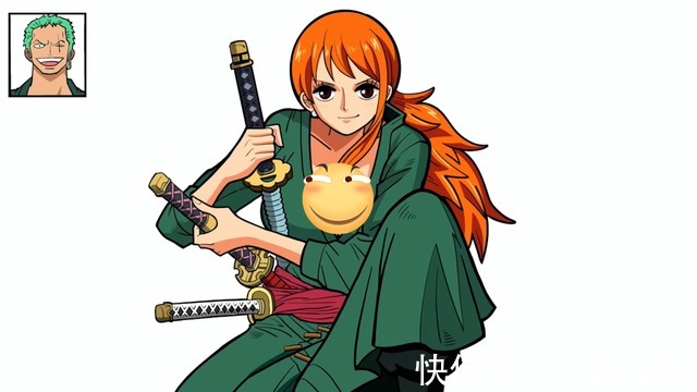 索大|当娜美换上同伴的衣服,乌索普装青春靓丽,索大装最帅气