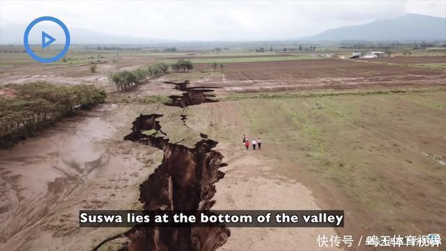 非洲大陆 地球大陆正在分裂，失落的大洲正在形成？裂缝已超过56千米！