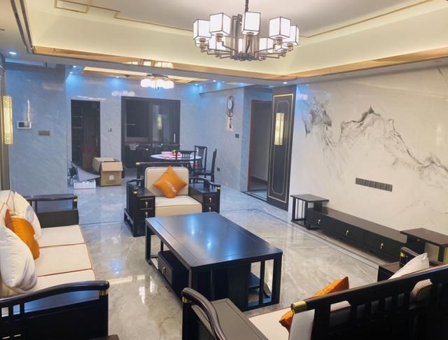 东方美学|福建厦门思明区158㎡新中式风格，浓重的文化馨香