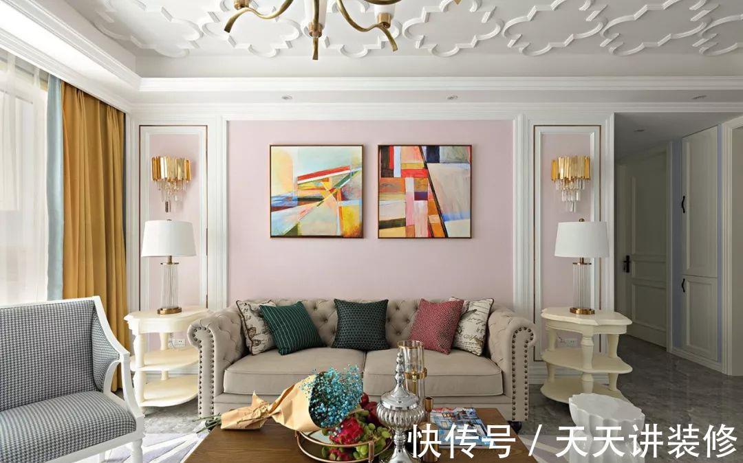 小清新|小户型客厅该如何设计沙发背景墙?好的设计方案都不错