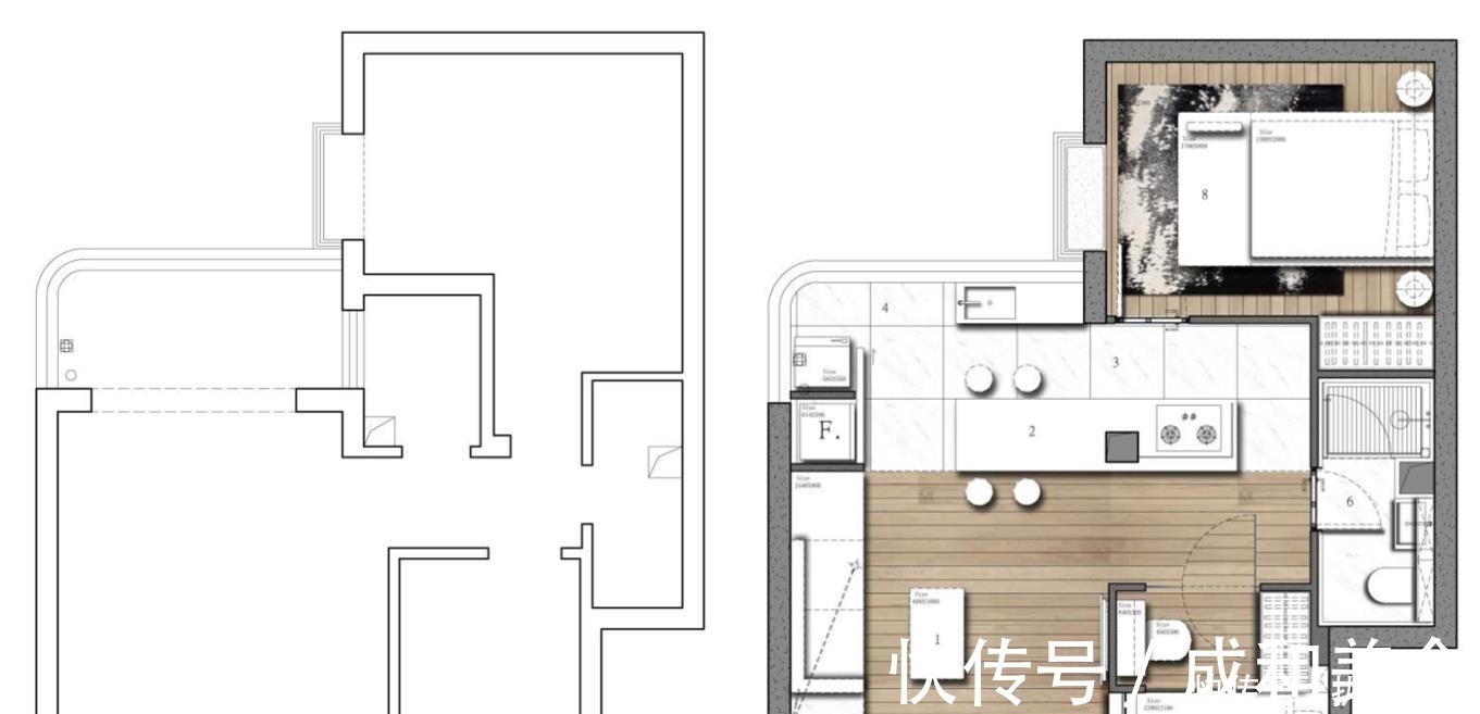 装修|这是我见过最高级的小户型装修,颜值堪比小豪宅,收纳不输大户型