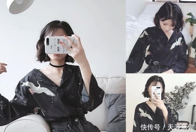 头发|今年流行的“齐下巴烫”发型,剪了这4款之后,又美又显脸小!