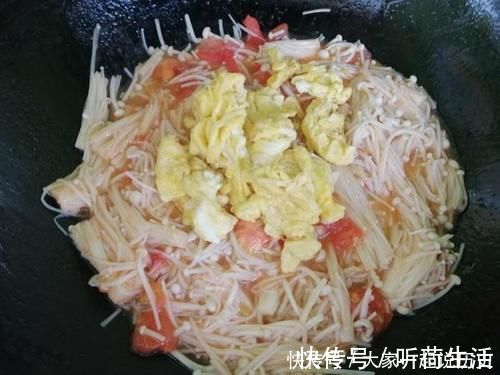 金针菇鸡蛋|脂肪最怕这“菜”，一周吃3次，刮油清肠，排出宿便，腰肢变细了