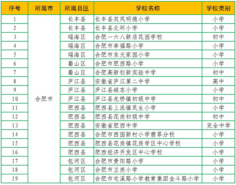 校园足球|教育部最新名单 合肥这些学校上榜