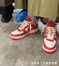 virgil TS上脚LV x AF1联名!网友有内味儿了!
