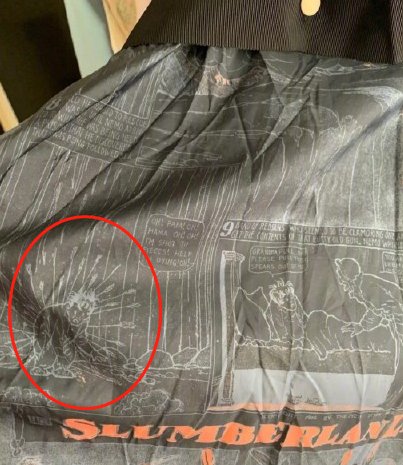 断肢 断肢爆头性暗示，江南布衣就童装不恰当图案致歉