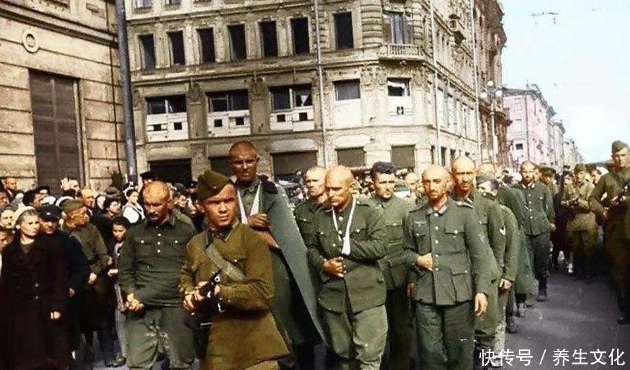 阅兵|二战中苏联最特殊的阅兵,六万德军战俘为胜利背书,他们还很高兴