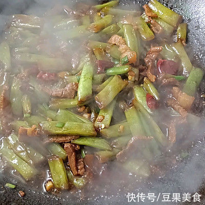 好吃|这么好吃的四季豆炒肉丝做法，现在知道还不晚