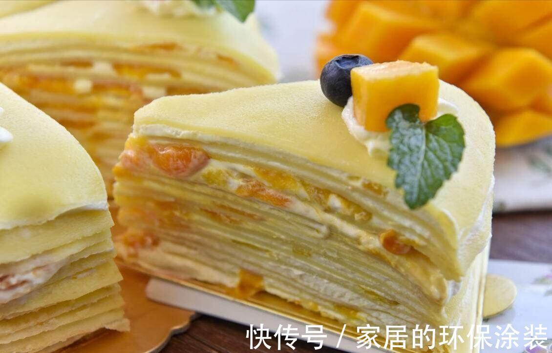 香浓|香浓可口的千层蛋糕，约上三五好友，一起品尝下午茶